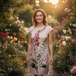 Ted Baker London Silk Floral Dress size 3